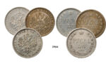 05.05.2013, Auction 2/2966. Russia, Lots, Silver lot, 3 coins!