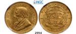 05.05.2013, Auction 2/2994. South Africa, Zuid-Afrikaansche Republiek (ZAR), Pond 1898, GOLD, NGC MS62