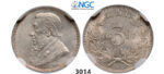 05.05.2013, Auction 2/3014. South Africa, Zuid-Afrikaansche Republiek (ZAR), 3 Pence 1897, Silver, NGC MS64