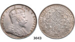 05.05.2013, Auction 2/3043. Straits Settlements (Singapore/Malaysia), Edward VII, 1901-1910, Dollar 1907-H, Birmingham, Silver