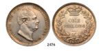 2476. Great Britain, William IV, 1830-1837, Shilling 1834, London, Silver