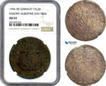 A10-267, Great Britain, George V, Bronze Medal 1911, Coronation of George V, Ø 51mm, BHM-4022, NGC MS66 BN Matte, Top Pop!