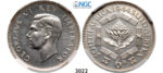 3022. South Africa, Union of South Africa, George VI, 1936-­1952, 6 Pence 1944, Pretoria, Silver, NGC PF63
