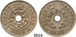3024. Southern Rhodesia (Zimbabwe), George V, 1910-­1936, Penny 1935, Copper-­Nickel