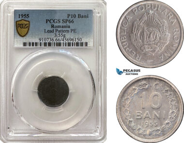 AL321, France, Fourth Republic, 20 Francs 1950 B, Beaumont-le-Roger Mint, “Georges Guiraud”, Three Plumes, NGC MS65