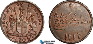 AI651, Netherlands East Indies, Singapore, Sumatra, 1 Keping AH1219 / 1804, EF