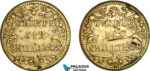 AJ175, Portugal & Brazil, Monetary Weight for 6400 Reis, 36 Shillings, Cf. 1616, (14.11g), scratched VF+