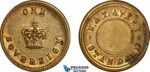 AK927, Great Britain, Victoria, Monetary Weight for 1 Sovereign (7.94g), EF
