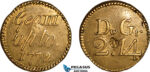 AK933, Great Britain & Ireland, George III, Monetary Weight for 1/2 Guinea, Up to 1772 (4.04g), EF-