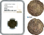 A7/353, Italy, Venice, Ludovico Manin, 12 Bagattini ND (1789-97) Pao. 34, NGC MS62, Pop 1/3