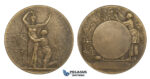 AA182, France & United States, Bronze Art Nouveau Medal by Rivet (Ø50mm, 53.6g) Viticulture
