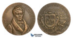 AA463, Sweden, Bronze Medal 1920 (Ø45mm, 42g) by Kulle, Goteborg Savings Bank, Rare!