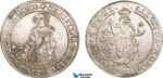 AB527, Sweden, Kristina, Riksdaler 1640, Stockholm, Silver (28.56g) SM 11, Lustrous aXF