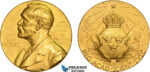 AC134, Sweden, Gold (E10=1979) (Ø26.8mm, 20.08g) Alfred Nobel, Committee for Physics