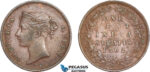 AC787, Straits Settlements, Victoria, 1 Cent 1862, aXF