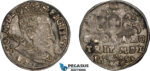 AD635, Lithuania, Sigismund III. of Poland, 3 Groschen (Trojak) 1597, Vilnius, Silver (2.24g) Toned VF-XF