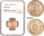 AD894, Mexico, 2 Centavos 1906-Mo, Mexico City, NGC MS66RD, Pop 1/0