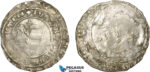 AE364, Hungary, Karl Robert, Groschen ND (1330-32) Silver (2.43g) Huszár: 443, Weak struck, aXF