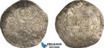 AE705, Spanish Netherlands, Antwerp, Albert & Isabella, Patagon 1616, Silver (27.46g) Del. 254, VF