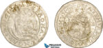 AH873, Hungary, Matthias II, Groschen 1615 NB, Nagybanya Mint, Silver