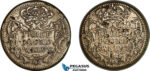 AJ128, Portugal & Brazil, Monetary Weight for 12800 Reis, Three Pound Twelve, (28.38g) VF+