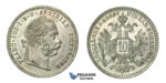 H38, Austria, Franz Joseph, 10 Kreuzer 1869, Silver, UNC!