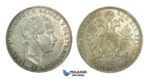 J40, Austria, Franz Joseph, Vereinsthaler 1865-E (Karlsburg) Silver, Very Nice!