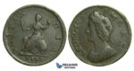 K34, Great Britain, George II, Farthing 1732, VF