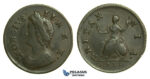 K35, Great Britain, George II, Farthing 1735, VF