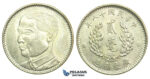 L44, China, Kwangtung, 20 Cents Yr. 18 (1929) Silver, aUNC