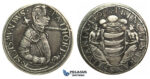 L86, Transylvania, Sigismund Bathori, Taler 1590, Nagybanya, Silver (28.77g) Dark Toning, Rare!