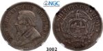 Lot: 3002. South Africa, Zuid-Afrikaansche Republiek (ZAR), 2 1/2 Shillings 1894, Silver , NGC VF35