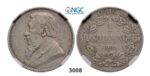 Lot: 3008. South Africa, Zuid-Afrikaansche Republiek (ZAR), Shilling 1893, Silver, NGC VF30