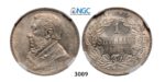 Lot: 3009. South Africa, Zuid-Afrikaansche Republiek (ZAR), Shilling 1897, Silver, NGC MS63
