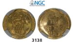 Lot: 3138. Transylvania, Maria Theresia, 1740-1780, 1/16 Ducat 1778-H/S, Karlsburg, GOLD, NGC MS62