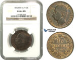 M12, Italy, Umberto I, 10 Centesimi 1893-BI, NGC MS64BN