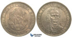 M26, Romania, Socialist Republic, Nicolae Balcescu Medal 1948, Silver, Ø 38mm, 25.32g, Toned Choice UNC