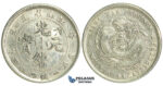 M85, China, Kiangnan, 20 Cents CD 1901, Silver, Y143.a.5 (chop marked) Cleaned