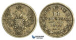 N43, Russia, Nicholas I, 10 Kopeks 1848 СПБ-HI, St. Petersburg, Silver, Nice!