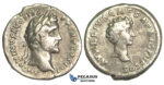 O73, Roman Empire, Antoninus Pius, with Marcus Aurelius as Caesar (138-161 AD) AR Denarius (3.29g) Struck 141-143 AD, Rome