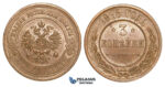 P39, Russia, Nicholas II, 3 Kopeks 1915, St. Petersburg, High Grade!
