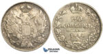 P41, Russia, Nicholas I, 20 Kopeks 1840 СПБ-НГ, St. Petersburg, Silver, Very Nice!