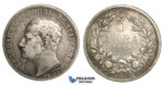 R06, Bulgaria, Ferdinand I, 5 Leva 1892-KB, Kremnica, Silver, Nice and Uncleaned!