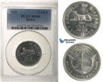 R104, Biafra, 2 1/2 Shillings 1969, PCGS MS66