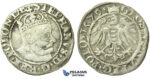 T137, Poland, Stefan Bathory, Groschen 1579, Olkusz, Silver (1.54g) Very Rare!