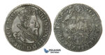 Y115, Poland, Sigismund III, 6 Groschen (Szóstak) 1599, Malbork (Marienburg) Silver (4.69g)