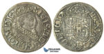 Y116, Poland, Sigismund III, 3 Kreuzer 1617, Cracow, Silver (1.55g)
