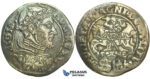 Y120, Poland (for Lithuania) Sigismund II August, Groschen 1548-SA, Vilnius, Silver (1.85g) Dark Toning!