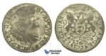 Y189, Poland, August III, 6 Groschen (Szostak) 1763, Danzig, Silver (2.60g)