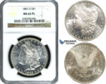 ZF22, United States, Morgan Dollar 1882-O, New Orleans, Silver, NGC MS63PL